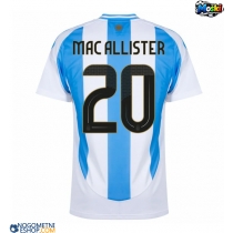 Moški Nogometni dresi Argentina Alexis Mac Allister #20 Domači Copa America 2024 Kratek Rokav